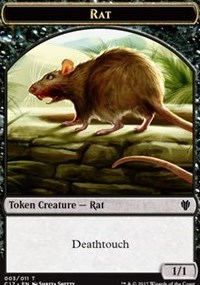 (image for) Rat (003) // Cat (001) Double-sided Token